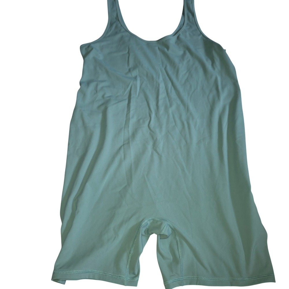 Isabel by Ingrid & Isabel Maternity Unitard Sage Green XXL Sleeveless Romper NWT
